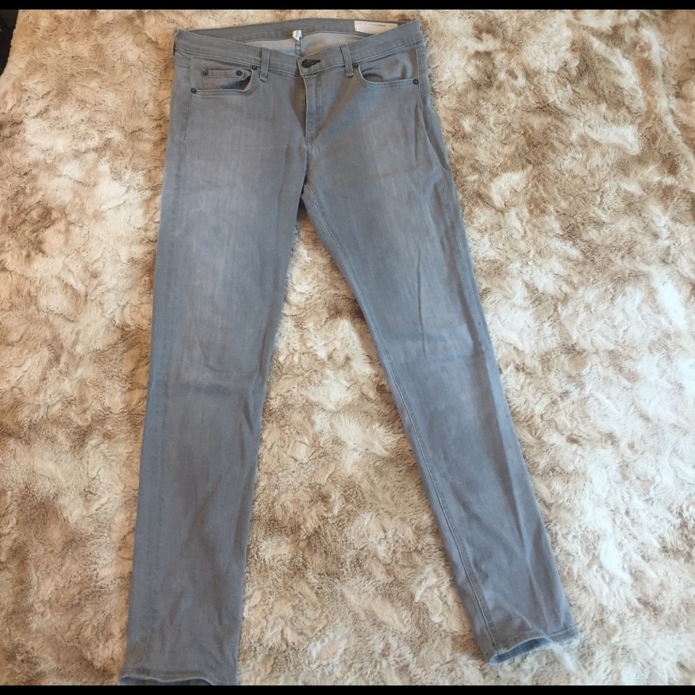 rag & bone The Dre Aged Grey Size 30