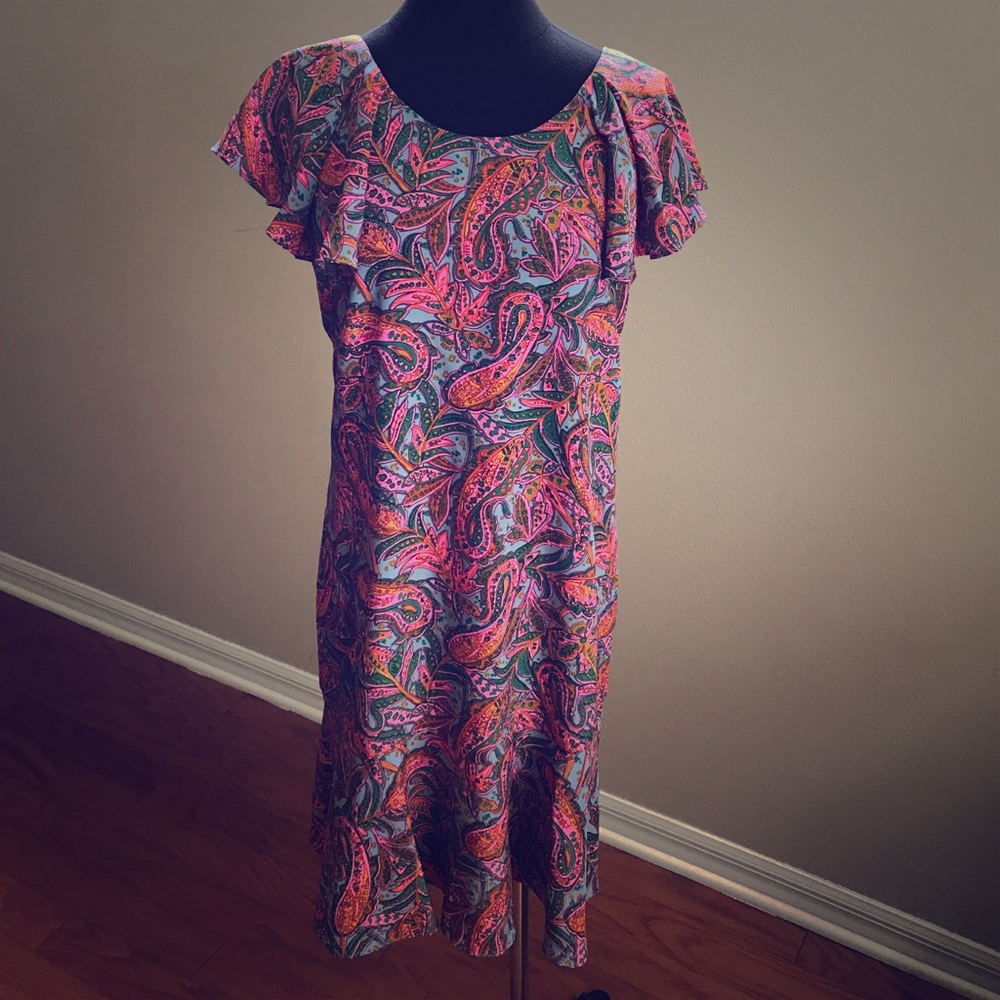 J. Crew Paisley Print Dress!