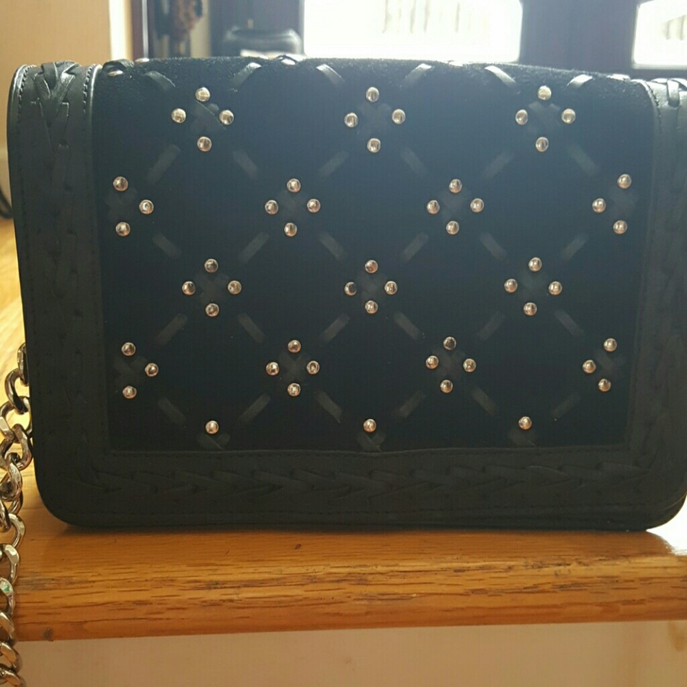 Zara leather handbag