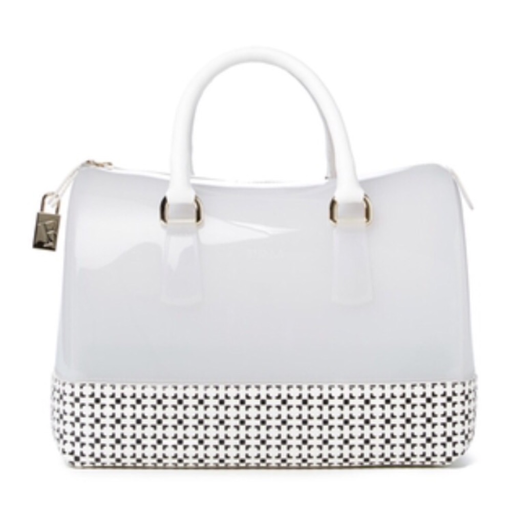 BRAND NEW Furla Black/White Handbag