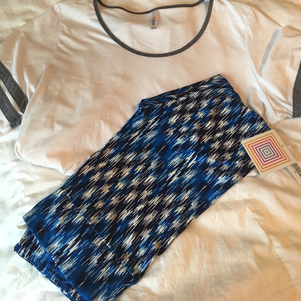 ‼️SOLD‼️LulaRoe TC & Perfect T outfit