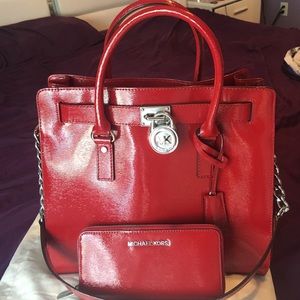 Michael Kors purse with wallet.