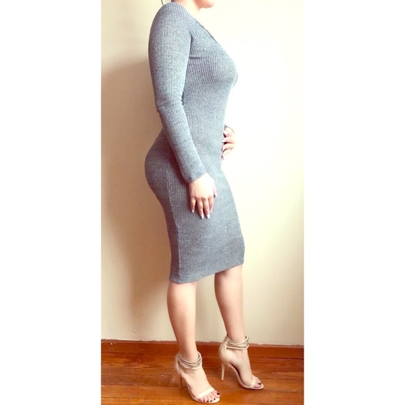 Mid Grey Dress - Picture 1 of 3