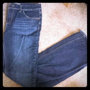 Tommy Hilfiger dark wash jeans. 10 long