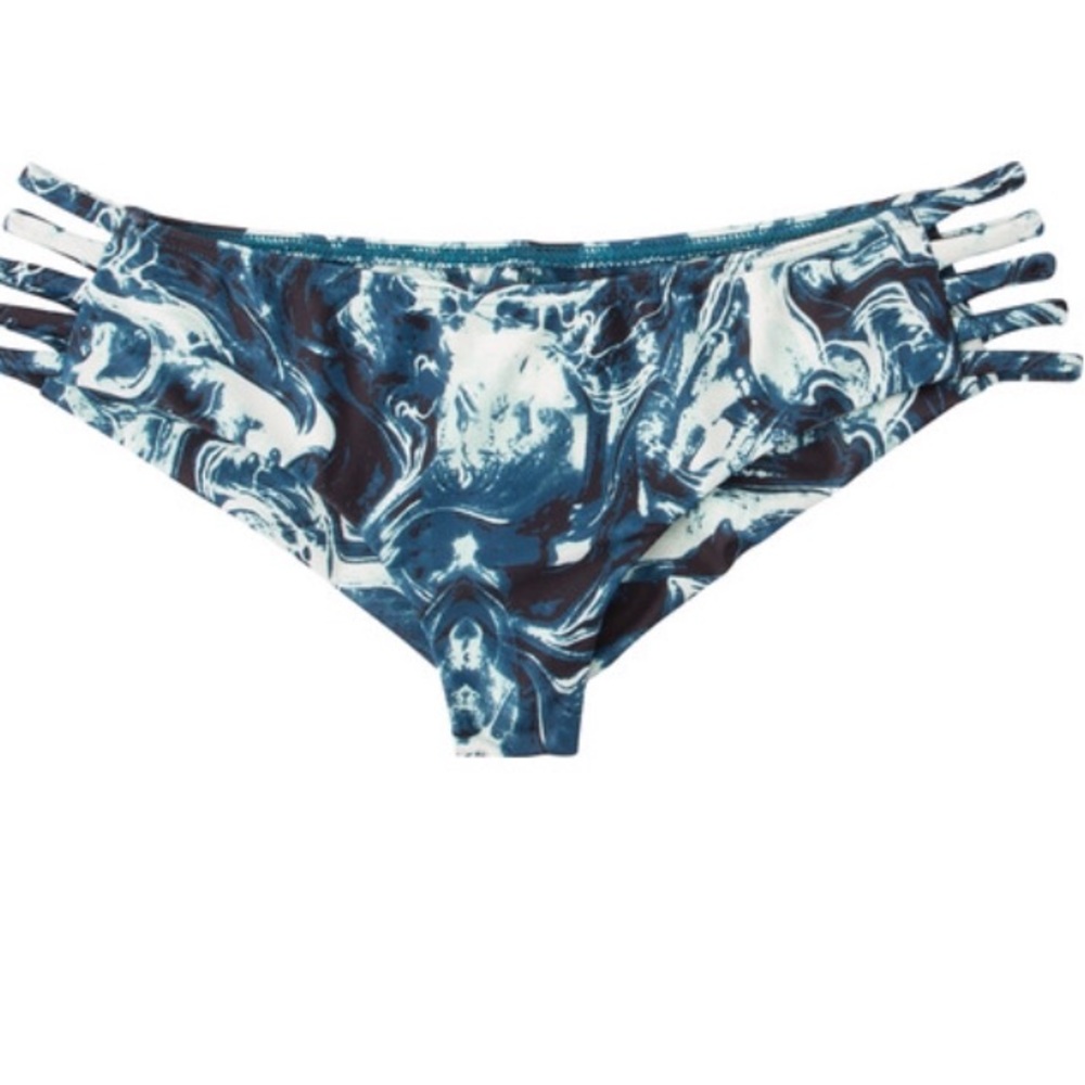 NWOT RVCA Tie Dye Bikini Bottoms