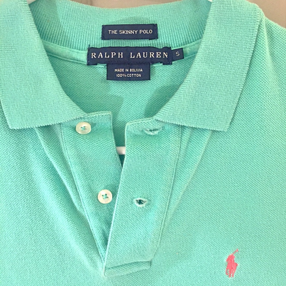 Collared Ralph Lauren skinny polo shirt❗️