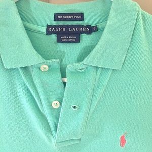 Collared Ralph Lauren skinny polo shirt❗️