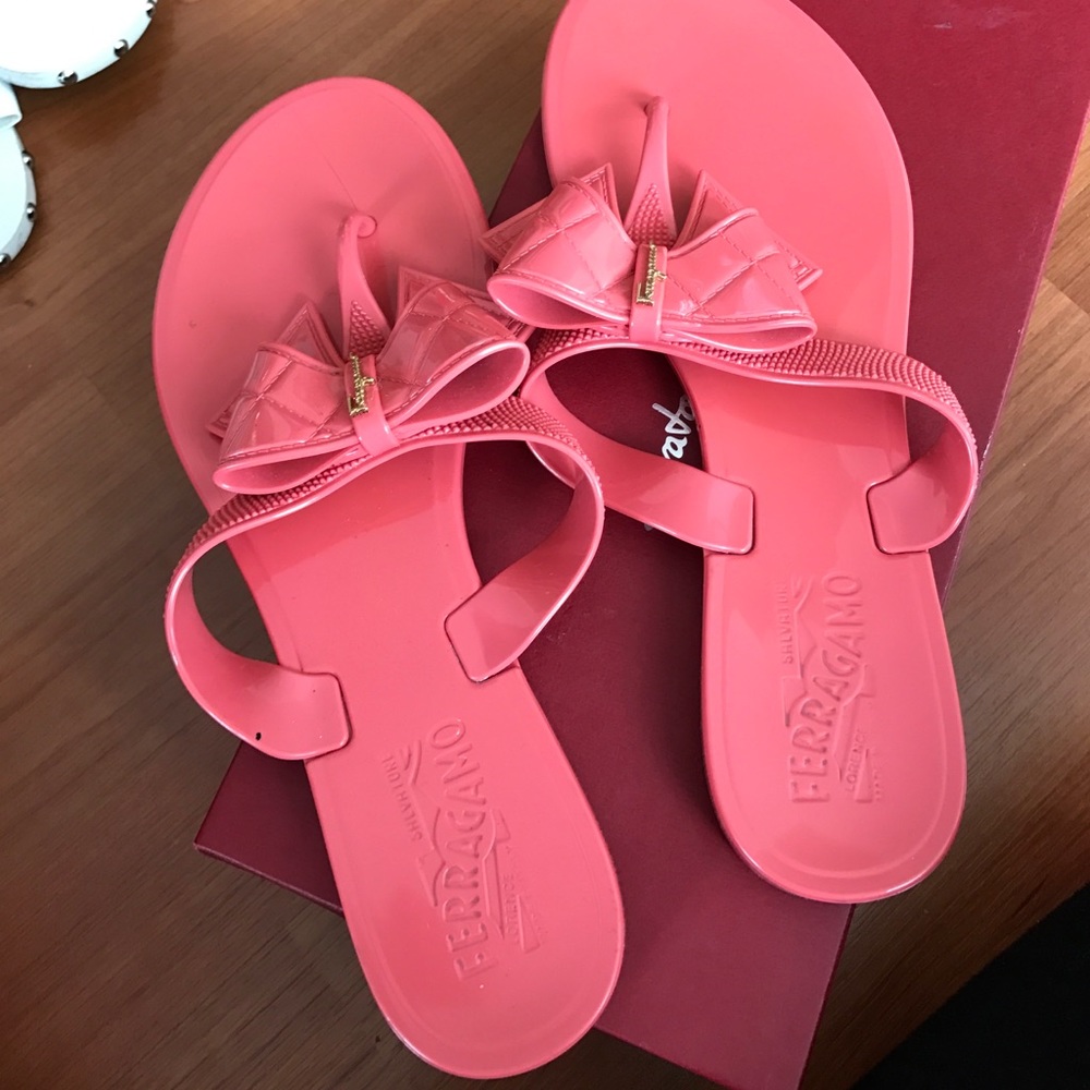 Salvatore Ferragamo Jelly Sandals