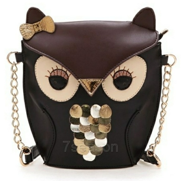 SALE!🦉OMGeee Too cute Owl crossbody cuteness!😱 - Picture 2 of 4