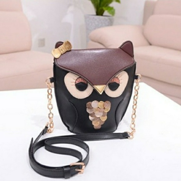 SALE!🦉OMGeee Too cute Owl crossbody cuteness!😱 - Picture 3 of 4