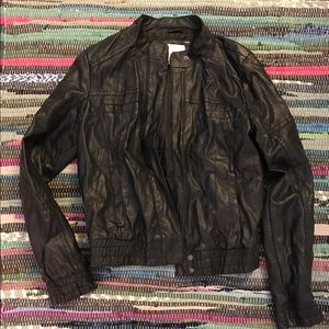 Faux Leather Jacket