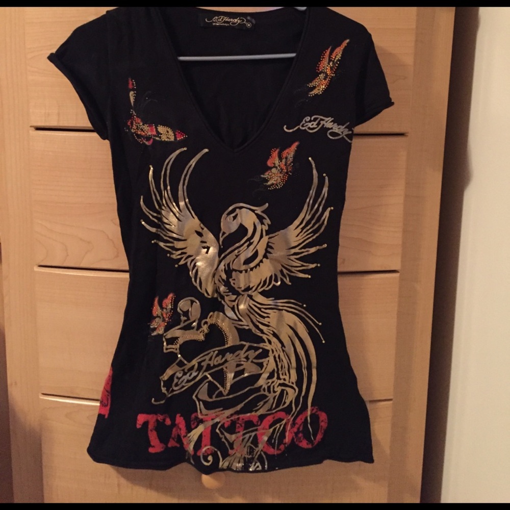 ED HARDY tattoo shirt