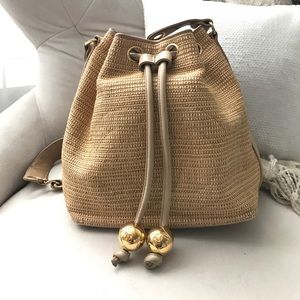 Authentic Vintage Chanel Straw Bag