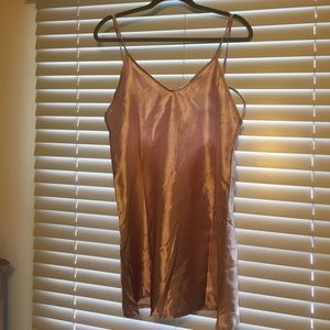 Silk cami dress