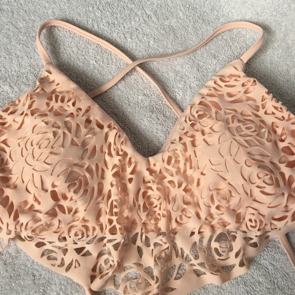 Flowy bikini top (BUNDLE WITH BOTTOMS FOR $10)!!