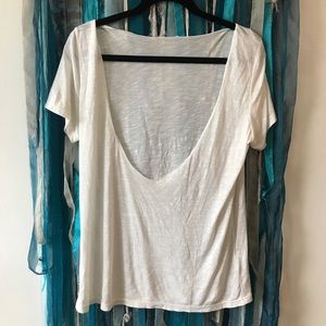 LF Emma and Sam Deep V Tee