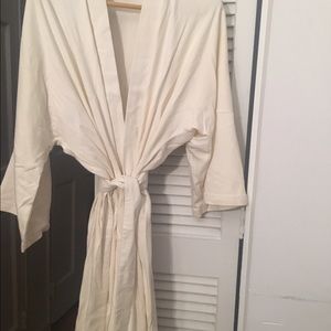 cotton luxury bathrobe - new