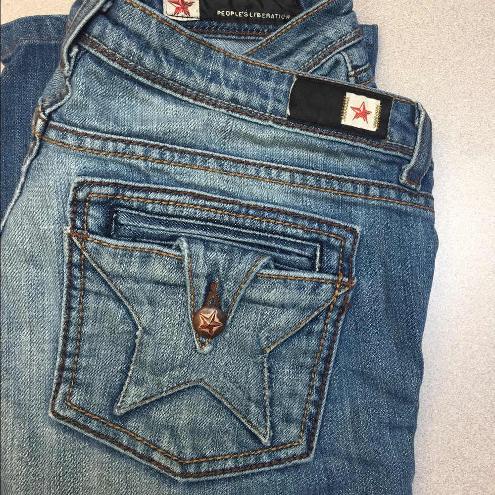 👖People's Liberation low rise jeans