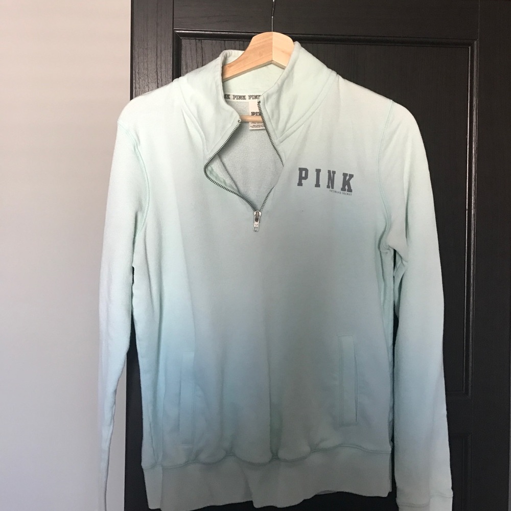 Victoria's Secret PINK 1/4 zip sweatshirt