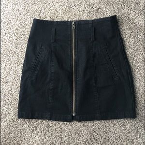 LF Black Mini Skirt