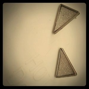 Brand new silver earrings