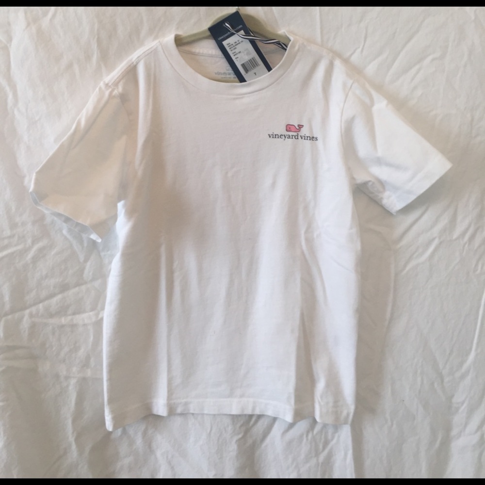 Vineyard Vines boys Whale tshirt size 7