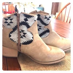 Tribal booties