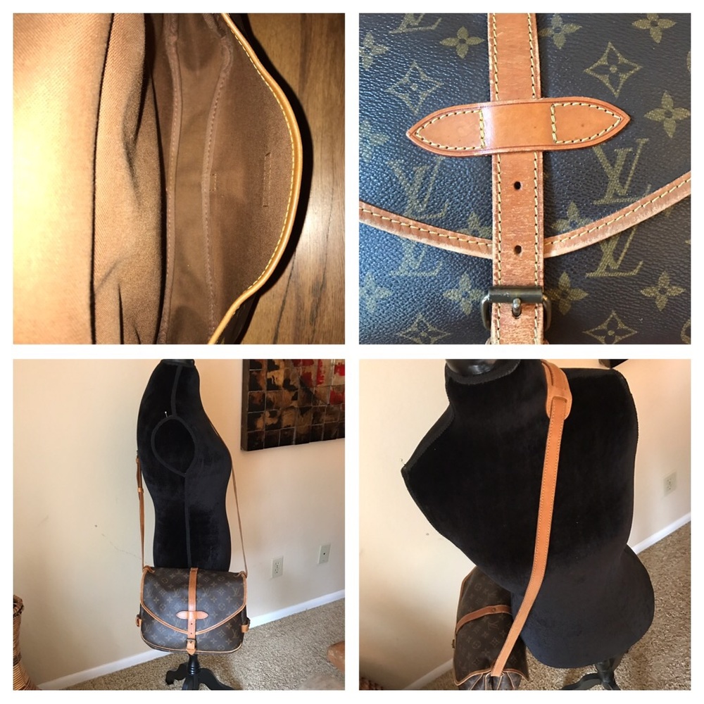 👌SOLD👌Authentic Louis Vuitton Saumur 30 - Picture 4 of 5