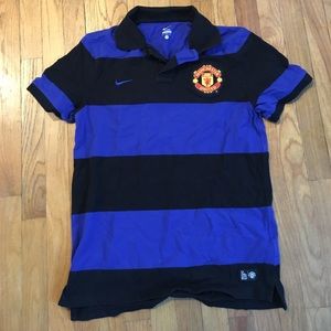 NWOT Manchester United Nike polo