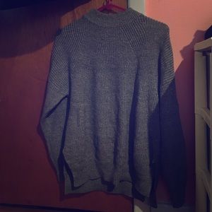 Gray sweater