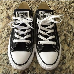 Black Canvas Converse All Star Sneaker
