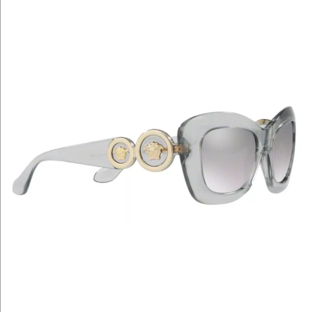 BIB Versace Transparent Grey, Light Grey Mirror
