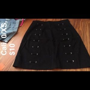 Black skirt!
