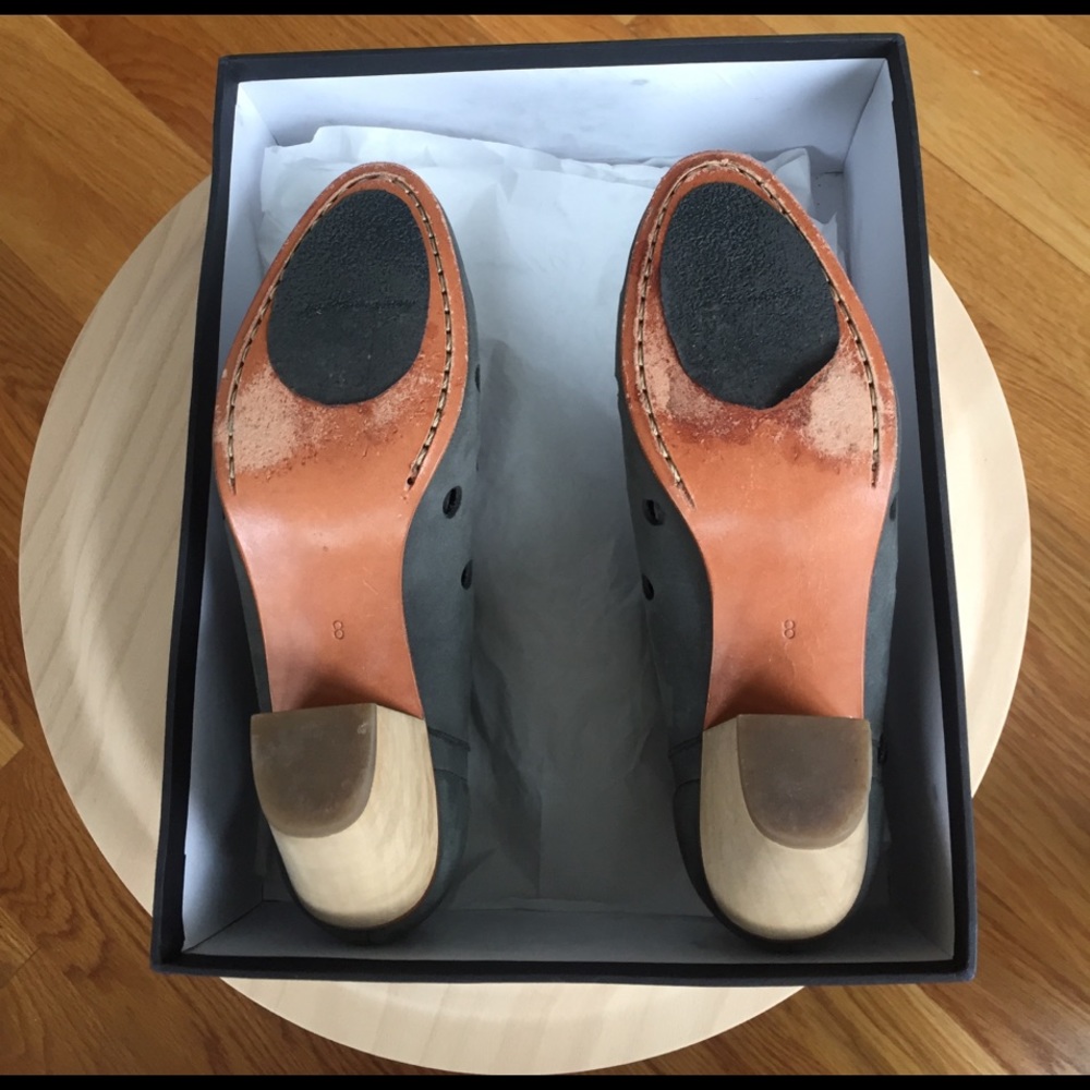Rachel Comey Charcoal Dazze Punched Bootie - Picture 6 of 6