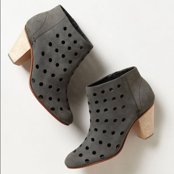 Rachel Comey Shoes - Rachel Comey Charcoal Dazze Punched Bootie