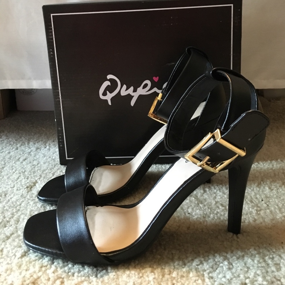 Black Charlotte Russe  heels.