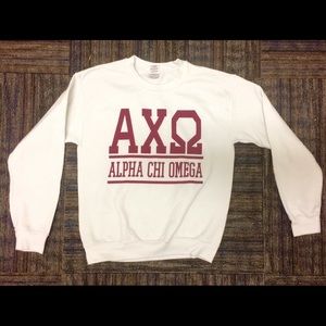 Alpha Chi Omega- Delta Spring Bid Day Sweatshirt