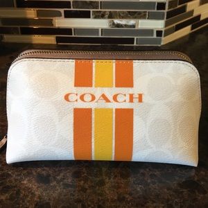 Coach makeup case 7'length 4'height