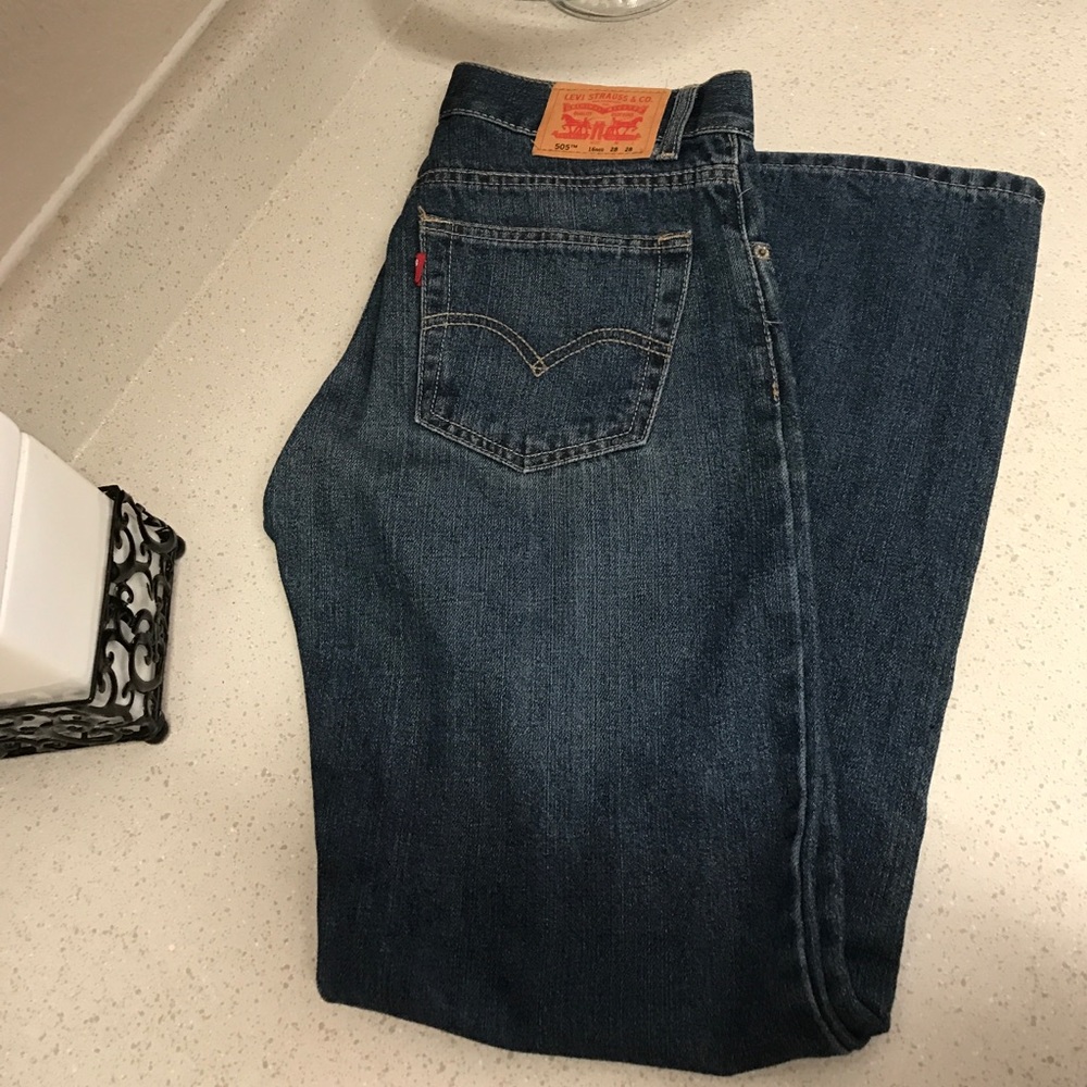 Boys Levi's straight jeans