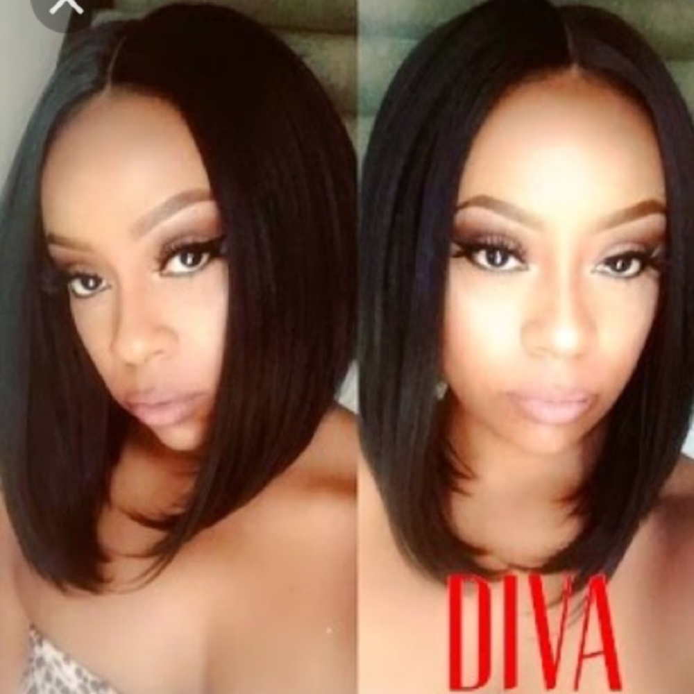 Human feel remi touch lace front wig