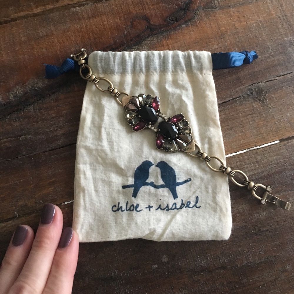 Chloe and Isabel Fair isle bracelet