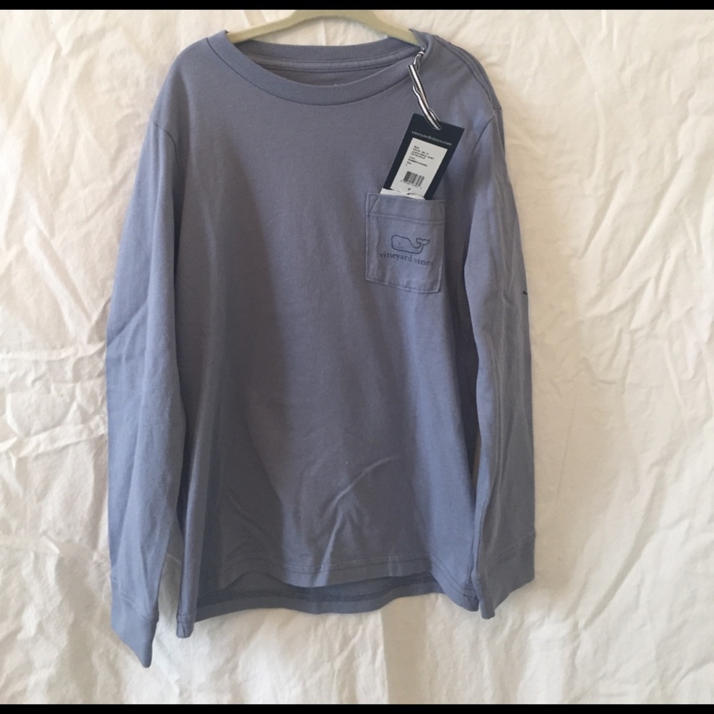 Vineyard Vines boy size 7 long sleeve pocket shirt