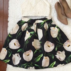 Floral Skater Skirt