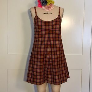 Vintage 90's Jill Stuart plaid dress