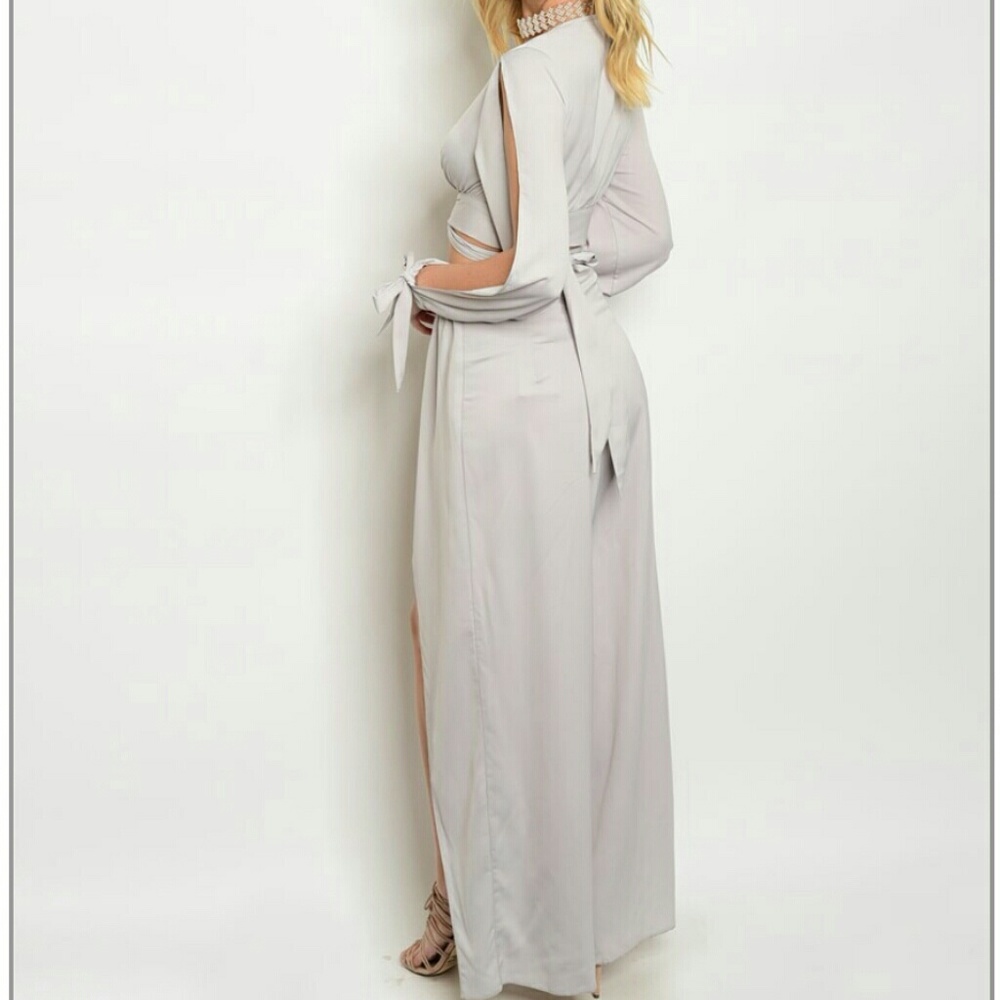 LAST 1🔥HOT N' SASSY🔥Gray pants/top set - Picture 2 of 3