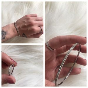 Swarovski crystal bangle and ring