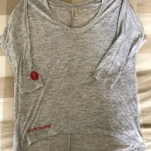 Pure Barre Alternative Apparel 3/4 Sleeve Shirt