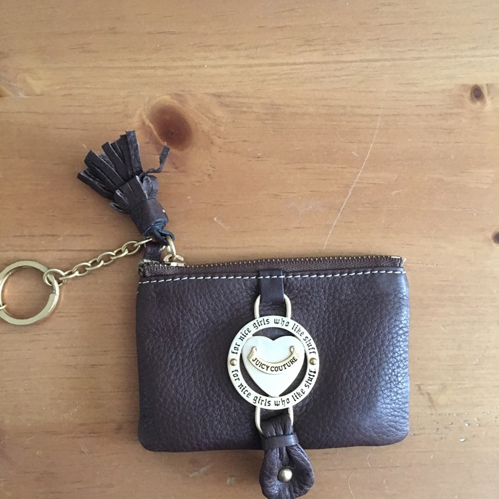 Juicy Couture wallet brown leather