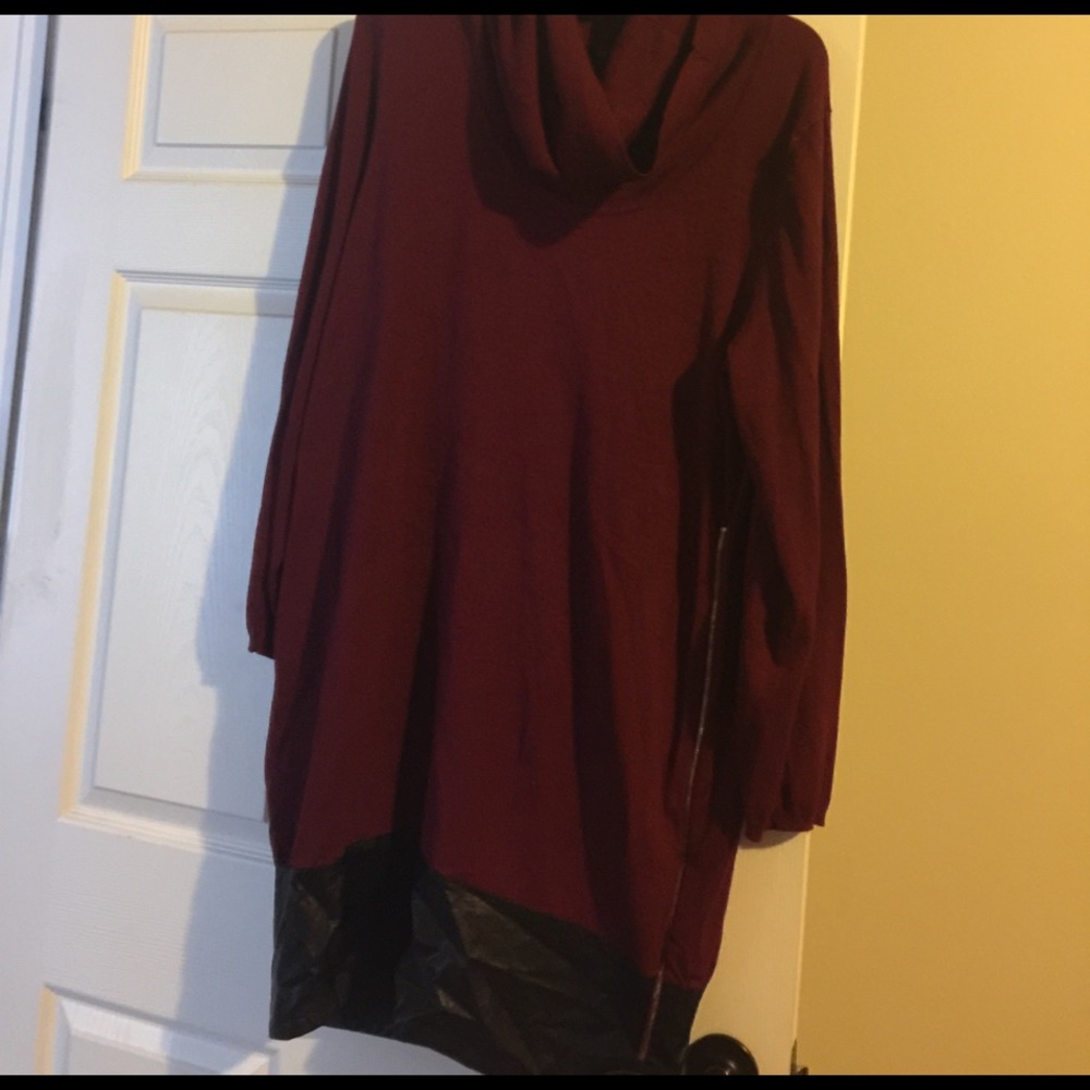 Sweater dress size large