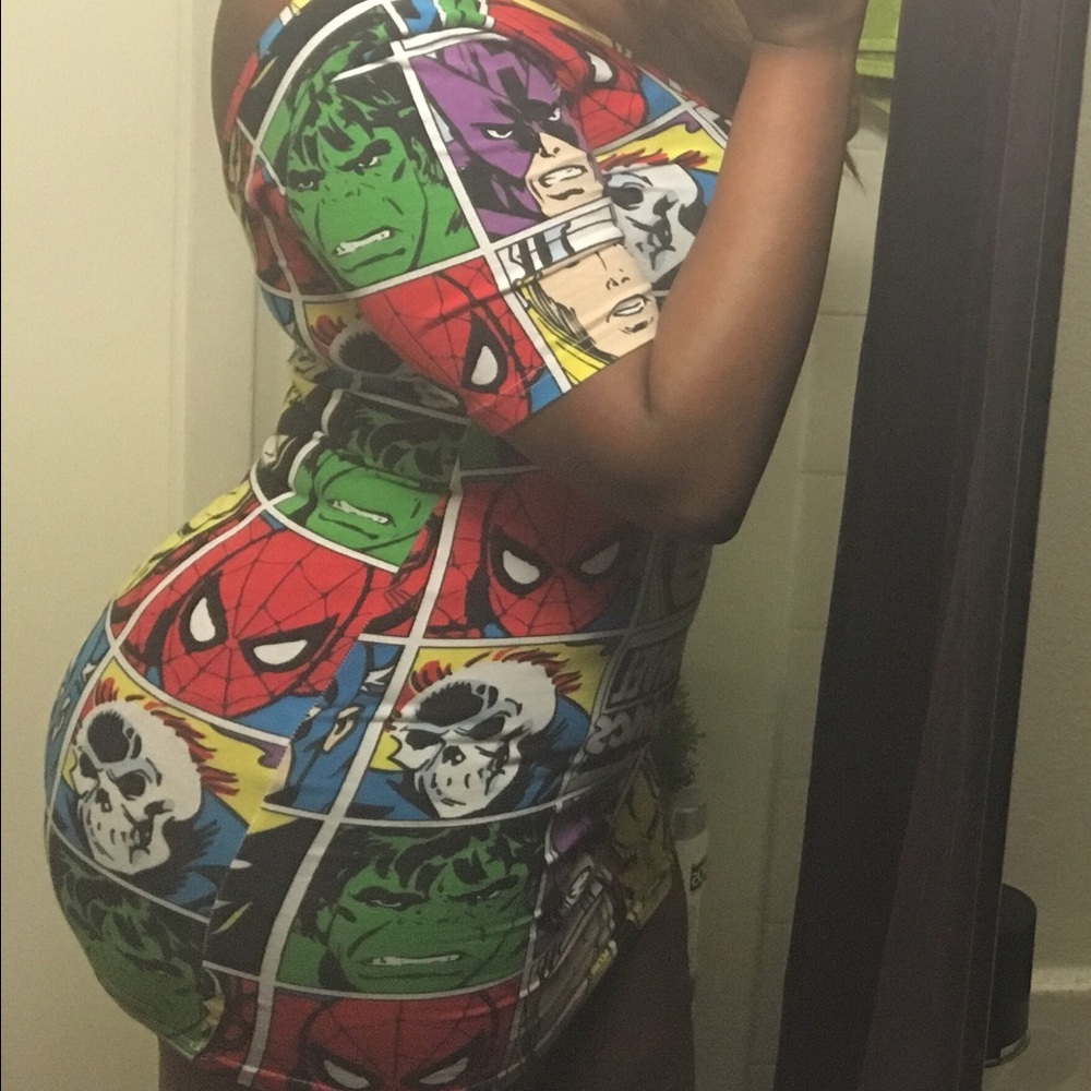 Marvel bodycon dress
